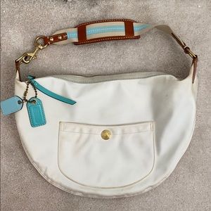 White Coach Hobo Purse